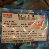 Valve R15 V3 Indian, VALVE INTAKE BK7-E2111-00