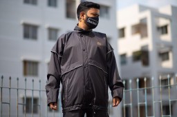 BFQ Premium Motorcycle Riding Raincoat Waterproof mudproof with Trouser