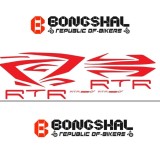 TVS 4V / RTR Full Set Sticker