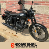 Alpha Ten Manual Rear View Mirror For Royal Enfield Classic 350 Looking Glass