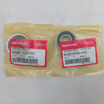 Rear Wheel bearing for Honda CB 150R Exmotion, BRG. BALL RADIAL 6 91051-K53-D01, BRG. BALL RADIAL 6203UU L(NA 91051-K35-V03