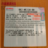 Cylinder Block R15 V3 Indian, KIT CYLINDER & PISTON ONLY-STD BK7-WE13A-00