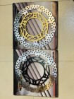 BPro 300mm front brake disc foHornet r CBR Indo/ Thai / /Xblade ,  Color: Black & Gold