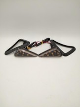 d-28 Yellow / Blue Motorbike Turn Signal (Indicator)