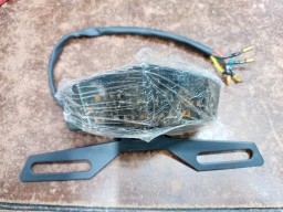 Universal backlight with number plate