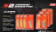 S2 CBR 150 Ceramic break pad for GSX-R,CBR,GSX-S,R15 V3