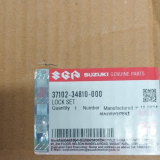 Lock Set Gixxer SF Fi ABS, LOCK SET 37102-34810-000