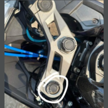 Crown Nut For GSXR 150