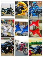 Gixxer SF Engine Guard Without Jali