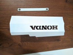 Silencer cover for CBR 150 2021 Golden, Black, silver color available