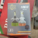 S.H.A.M Led Headlight,  106w, Ac\Dc,  13000 LM