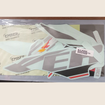 Suzuki Gixxer V1 tank black full set sticker