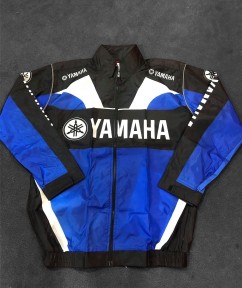 Yamaha Blue Motorcycle Semi-Waterproof Dust Coat Windbreaker