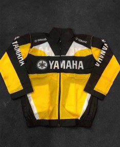 Yamaha Yellow Motorcycle Semi-Waterproof Dust Coat Windbreaker