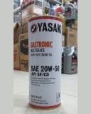 YASAKI GASTRONIC MULTIGRADE HEAVY DUTY ENGINE OIL, SAE 20W-50 API SF / CD