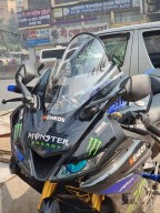 R15 V3 New Clear Visor Windshield