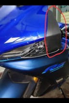 Yamaha R15 V4 Front fairing side Cowl Original