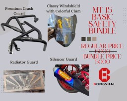 MT 15 Basic Safety Bundle for starters