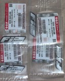 Suzuki Gixxer SF genuine Fi Sticker (per piece) EMBLEM, FI (SILVER/GRAY) 68281-34J00-ANN