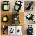 Rechargeable Key Chain Light- 5 pieces