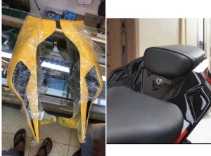 Suzuki Gsxr150 2part Grabrail