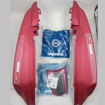 RTR 160 Back Panel 3 Part Mate Red