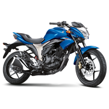 Front Mudguard Glossy Blue Gixxer Monotone