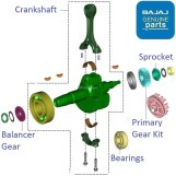 Bajaj Pulsar NS200 Crankshaft -Pre order product