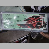 Full Body Set Sticker for Suzuki Gixxer 2021, E.I 933C