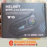 V10 Helmet Wireless Earphone